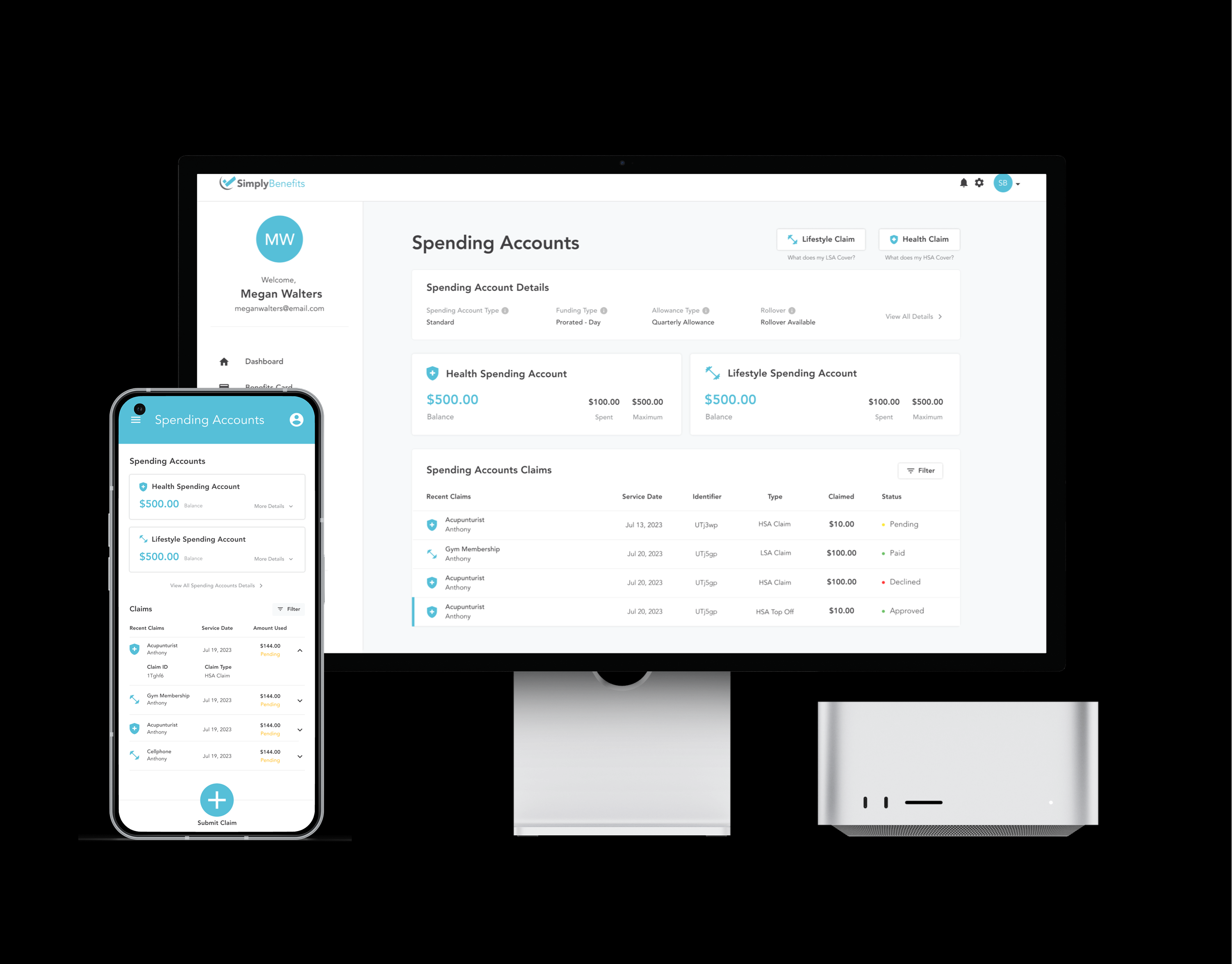 Spending Accounts Redesign